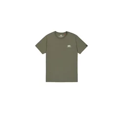 ALPHA INDUSTRIES Majica oliva/bela