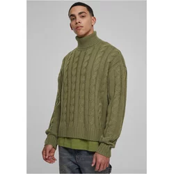Boxy Roll Neck Sweater Tiniolive