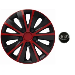 Ratkapne za Kia Rapid Red & Black, 16