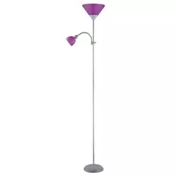 RABALUX Podna lampa action srebrna