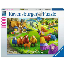 Ravensburger Slagalica Srećne ovčice, 1000 delova