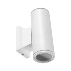 Aigostar - Spoljašnja zidna lampa 2xGU10/230V bela IP65 okrugla