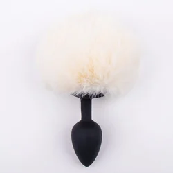 Sunfo sil.bunny tail b/w