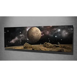 Wallity Dekorativna slika na platnu, 30x80cm, Šarena