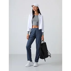 Tommy Life Hlače modra