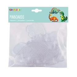 PlayBox: 5 mm MIDI likalne perlice osnovne plošče 3 kosi - Dinosavri