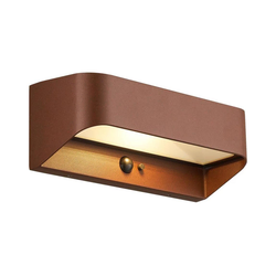 Nordlux - LED solarno svetlo sa senzorom MARCELLIO LED/5W/5V IP54 braon