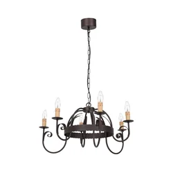 Luster na lancu REN 6xE14/15W/230V
