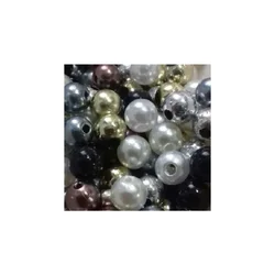 10 mm plastična perla šarena