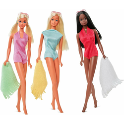 Mattel Barbie Malibu poklon set Barbie s prijateljima