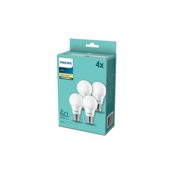 Komplet 4x LED sijalice Philips E27/8W/230V 2700K