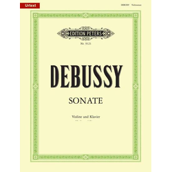 DEBUSSY:SONATE VIOLIN AND PIANO