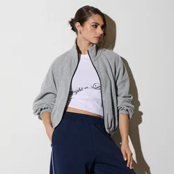 Cropp - Flis dukserica - light grey