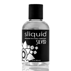 Silikonski lubrikant Sliquid Naturals Silver, 125 ml