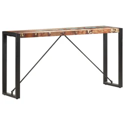 Konzolni stol 150 x 35 x 76 cm od masivnog obnovljenog drva