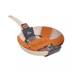 TEXELL Tiganj duboki Stone line 26 cm + gratis podmetač/štitinik za tiganje
