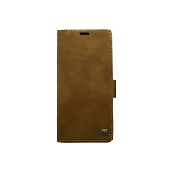Maska za telefon LEATHER RETRO FLIP za Samsung Note 20/N980F, Svetlobraon