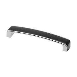 GTV Ručica Monza, 178x30mm, Crna-boja hroma