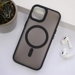 Maska Mag Case Candy Shield za iPhone 15 crna