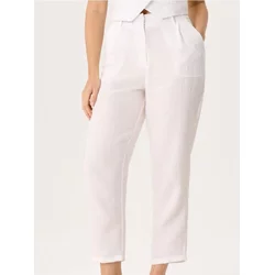 Sinsay - Elegantne pantalone sa faltama - krem
