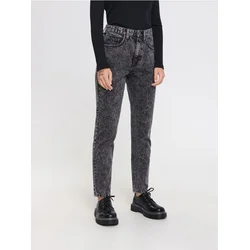 Sinsay - Mom farmerke - sivo