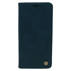 LEATHER RETRO FLIP Maska za telefon za Xiaomi Mi 12, Plava