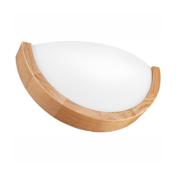 Zidna svetiljka OAK SLIM 1xE27/60W/230V hrast