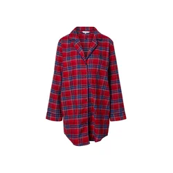 TOMMY HILFIGER Spalna srajca mornarska/rdeča