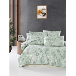 Lessentiel Maison Komplet posteljina Marfa, 200x220 cm, 240x260 cm, Zelena-Bela