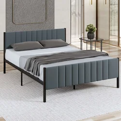 Hanah Home Francuski ležaj Lotus, 150x88x200 cm, Antracit