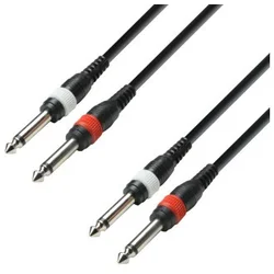 ADAM HALL K3TPP0600 2xMONO TO 2xJACK MONO 6M