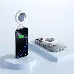 Selfie magnetic LED svetlo Z04 belo