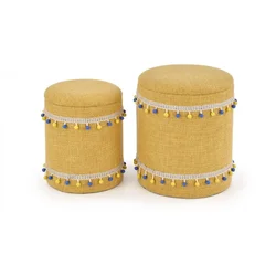 Halmar Stoli GRADO set, yellow (1p=1szt)
