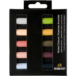 Rembrandt Soft Pastels Muted Colours 10 Pieces