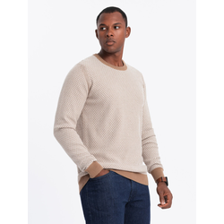 Ombre Clothing Pulover Rjava