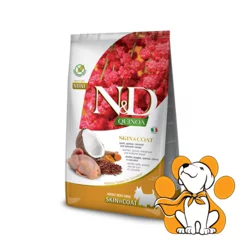 N&D Quinoa Adult Mini Skin & Coat Venison 2,5kg, Suva Hrana za Intolerantne Pse