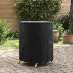 Pokrov za stol Jednobojno Crna 62 x 62 x 70 cm tkanina