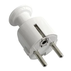 Enostavni vtič Uni-Schuko 16A, 230V, bel, 24 kosov
