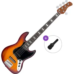Sire Marcus Miller V5R Alder-5 Basic SET Tobacco Sunburst 5 strunska bas kitara
