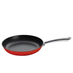shumee Litoželezna ponev Kuchenprofi Provence, premer 28 cm, rdeča