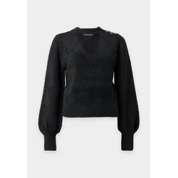 GUESS Pulover LS CHOCKER JAYCEE SWTR črna