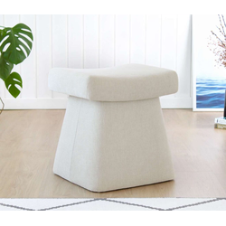 Atelier del Sofa Tabure Gurrata, Krem