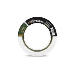 Exocet Pro (Low vis green) Leader 35lb (15.9kg) 0.50mm x 100m (CML196)
