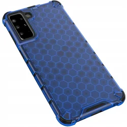 Hurtel Honeycomb ovitek za Samsung Galaxy S22+ (S22 Plus) - modra