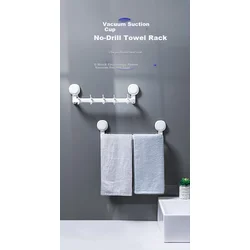 Taili Držač za peškire, 35 cm, Beli
