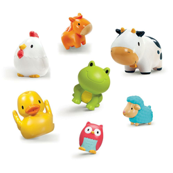 Munchkin Bath Farm Bath Squirts igrača za v vodo 9 m+ 8 kos