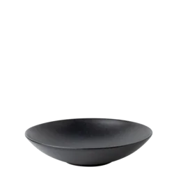 Globok krožnik 21,5 cm 4 kosi — Basic black mat - 492783