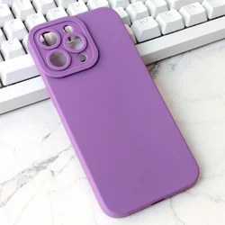 Maska za mobilni telefon iPhone 15 Pro Max Pro CAMERA, Ljubičasta