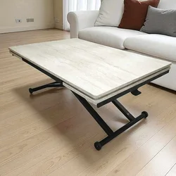 Hanah Home Proširivi trpezarijski sto, Beli
