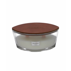 HOME COLLECTION SVEČA LINNEN OVALNA 365GR